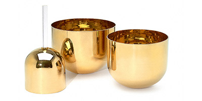 Gold Quartz Bowls